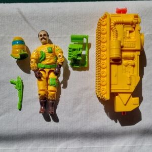 Vintage Hasbro GI Joe Clean-Sweep (v1) 10th Series 1991 with Sweeper & More